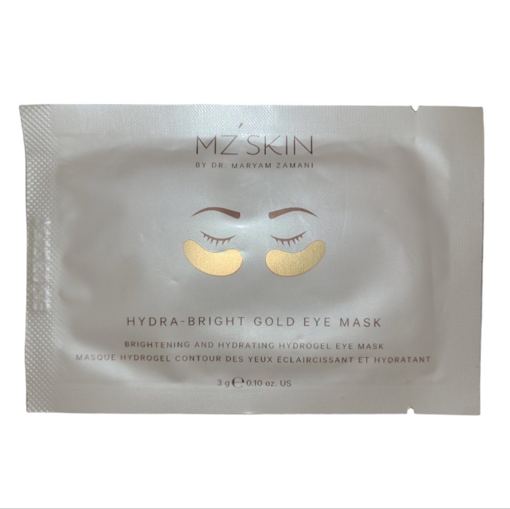 2/$35! MZ Skin Hydra Bright Golden Eye Treatment Mask - Picture 4 of 9